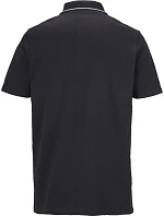 NEOBLU Orel Unisex piqué polo z hrubej bavlny 24.4337 tmavočierna NEOBLU Orel Unisex piqué polo z hrubej bavlny 24.4337 tmavočierna