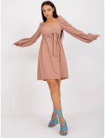 Dámske šaty-LK-SK-508834.37X-béžová