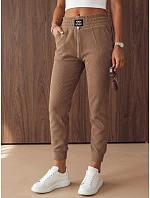 Dámske tepláky DERCY camel FashionStreet UY2045 Dámske tepláky DERCY camel FashionStreet UY2045