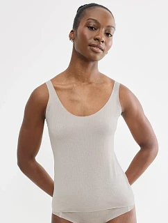 Dámske tielko sloggi ZERO Feel Pure Tank Top v krémovej farbe Creamy Dream – SLOGGI