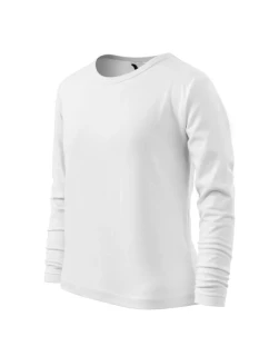 Tričko Malfini Fit-T LS Jr MLI-12100 white