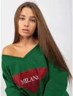 Mikina VI BL 3113.73P tmavo zelená Mikina VI BL 3113.73P tmavo zelená