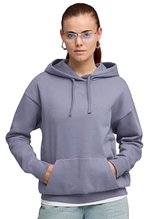 Puma Dámska mikina s kapucňou ESS Centered Cat Logo Relaxed Hoodie purple 692917 65