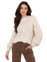 Jumper IN SW 33831.25 svetlo béžový