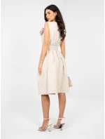 Šaty IT SK 21861.86 svetlo béžová