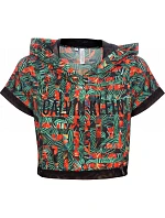 Dámske plážové tričko KW0KW00416 zelené - Calvin Klein Dámske plážové tričko KW0KW00416 zelené - Calvin Klein