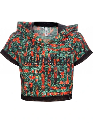 Dámske plážové tričko KW0KW00416 zelené - Calvin Klein Dámske plážové tričko KW0KW00416 zelené - Calvin Klein