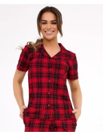 Cornette pyžamo 346/424 Tracy 2 l/r S-2XL dámske nezapínané