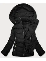 Dámska krátka páperová zimná bunda Black (5m726-392) Dámska krátka páperová zimná bunda Black (5m726-392)
