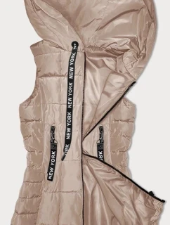Dámske tričko s kapucňou S'West Light Beige (B8226-51)