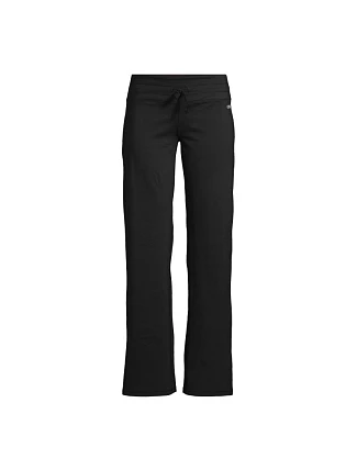 Dámske nohavice CASALL Jersey Straight Pant, čierne Dámske nohavice CASALL Jersey Straight Pant, čierne