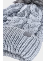 Dziewczęca Zimowa Czapka 4F 4FJWAW24ACAPF421-34S Niebieska