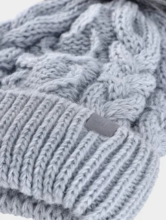 Dziewczęca Zimowa Czapka 4F 4FJWAW24ACAPF421-34S Niebieska