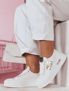 Dámske tenisky na platforme TRENDIS ZY0703 biele – FashionStreet