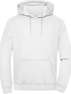 Daiber 8052 Ťažká unisex mikina s kapucňou 02.8052 biela