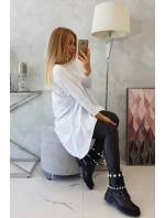 Oversize blúzka biela