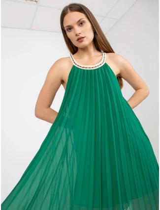 Šaty DHJ SK 0010.35 tmavo zelená