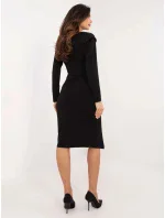 Dámske šaty DHJ SK 18203.40 Black - FPrice Dámske šaty DHJ SK 18203.40 Black - FPrice