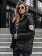 Dámska prešívaná bunda HIMES čierna FashionStreet TY4245