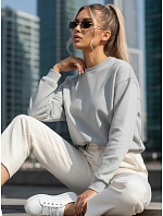 FashionStreet sivá dámska mikina SWAN BY1292