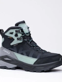 Aku dámska treková športová obuv Adapta Gore-tex kožená čierna zelená dámska
