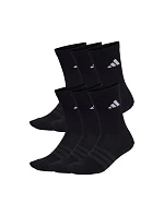 Adidas Cushioned Crew 6 párov ponožiek čiernych KE5499 Adidas Cushioned Crew 6 párov ponožiek čiernych KE5499