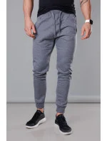 Pánske tmavosivé tepláky (68XW01-5)