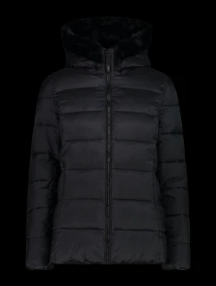 CMP dámska zimná bunda s kapucňou športová zateplená čierna (34K0036F/U901)