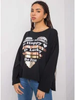 Dámska bavlnená blúzka s potlačou 21103 - FPrice