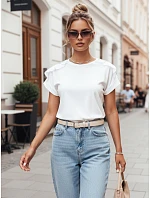 Dámske boho tričko EKOSTIA ecru FashionStreet RY2345 Dámske boho tričko EKOSTIA ecru FashionStreet RY2345