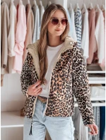 Dámska obojstranná prechodná bunda ZIBERKA beige FashionStreet TY4869