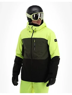 O'neill pánska zimná športová bunda Carbonite snowboardová lyžiarska 10K zelená čierna pánska