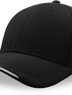 Atlantis Headwear Estoril-S 6-panelová čiapka s kšiltom 33.0230 čierna