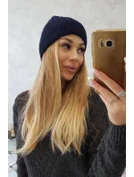 Tenká čiapka Malwina K250 navy blue