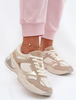 Dámské tenisky na platformě GAP MARATHON GPW6154923895 Béžové