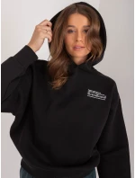 Mikina s kapucňou D10608BC02450C4 čierna