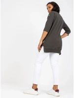 Blúzka RV BZ 7036.02P tmavá khaki Blúzka RV BZ 7036.02P tmavá khaki