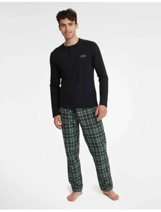 Pyžamo Usher 40946-99X Čierna - Henderson