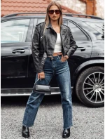 Dámske džínsové nohavice WESTCODE široký vysoký strih modrá FashionStreet UY2212