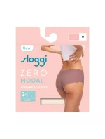 Dámske nohavičky ZERO Modal 2.0 Short 2P - ANGORA - ecru 6308 - SLOGGI