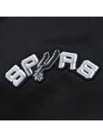 Bunda Mitchell & Ness Lightweight Satin Bomber San Antonio Spurs M SJKT6599-SASYYPPPBLCK pánska
