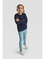 Fruit of the Loom Classic Kids Set-In Sweat Detská mikina 16.2041 vintage heather navy