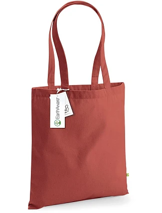 Taška Westford Mill W 801 EarthAware™ z biobavlny 50.0801 oranžová s odtieňom hrdze Taška Westford Mill W 801 EarthAware™ z biobavlny 50.0801 oranžová s odtieňom hrdze