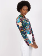 Blúzka DHJ BZ 6291 1.77P tmavo modrá