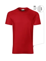 Odolné tričko červené 07 (štítok značky)