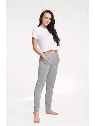 Dámske teplákové nohavice Luna 310 Velúr M-2XL