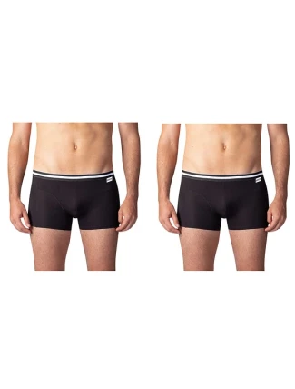 Dvojité balenie bavlnených boxeriek COTTON STRETCH BOXER 2x - BELLINDA - čierne Dvojité balenie bavlnených boxeriek COTTON STRETCH BOXER 2x - BELLINDA - čierne