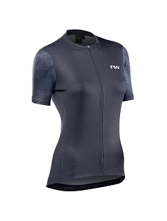 Cyklistické tričko NORTHWAVE Origin Woman Jersey Short Sleeve, čierne