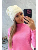 Dámska čiapka Ramona K383 ecru
