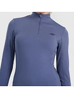 Dámska termo mikina 4F F098 denim 4FWAW25UBRUF098 32S